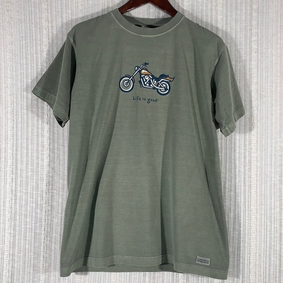 Life Is Good Other - Life is Good Motorcycle T-Shirt-Size Medium